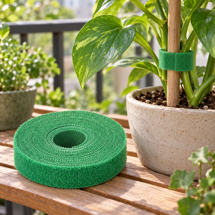 Green Plant Tie Roll