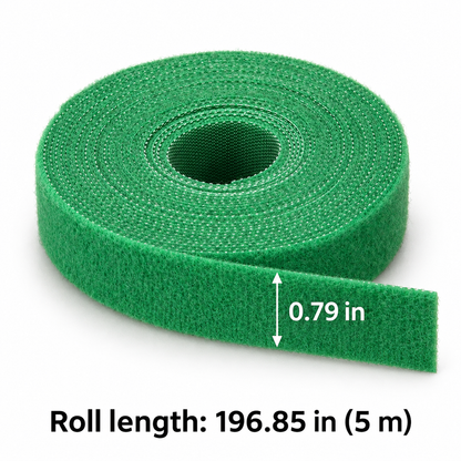 Green Plant Tie Roll — specification diagram